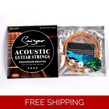 Smiger Acoustic Phosphor Bronze Guitar Strings GPA-010